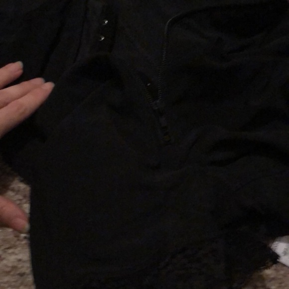 Open bust bodysuit black - Picture 9 of 12